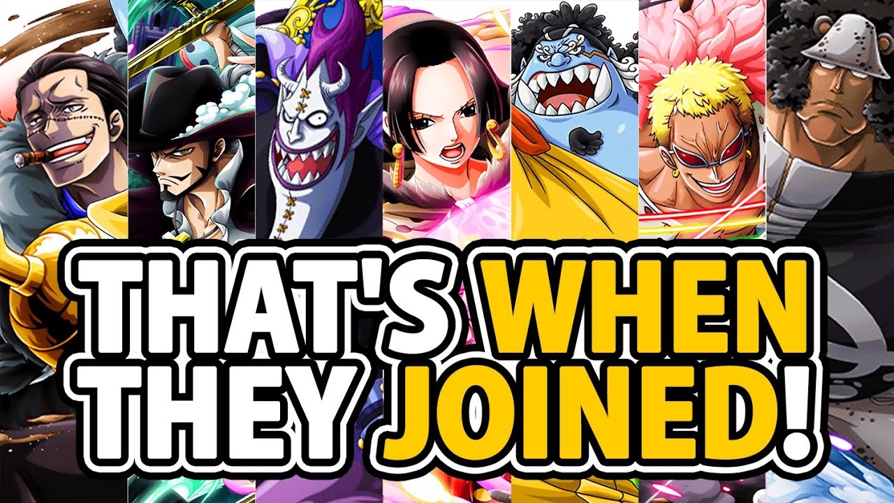 FINALLY! THAT'S WHEN THEY JOINED THE SHICHIBUKAI