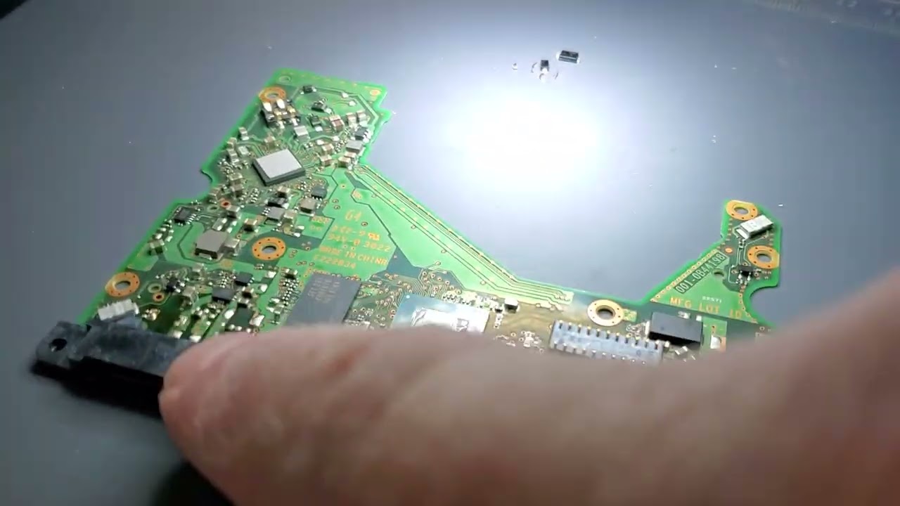 WD Helium Not Spinning HDD from SanDisk G-Drive Professional Recovery