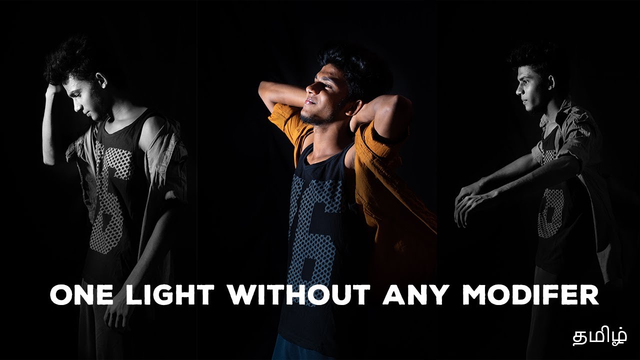 One light without modifiers | shoot and learn with Ben | on studio ep-1