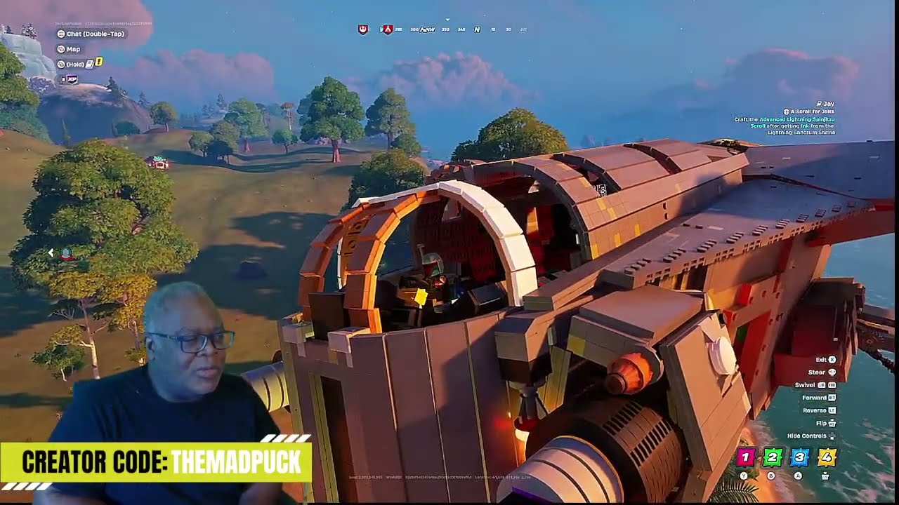 Launching the Razorcrest!  #buildlegofortnite #epicpartner #febfeatures
