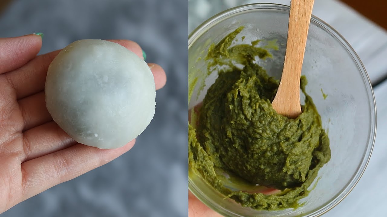 No Bake Matcha Mochi (simple & easy)