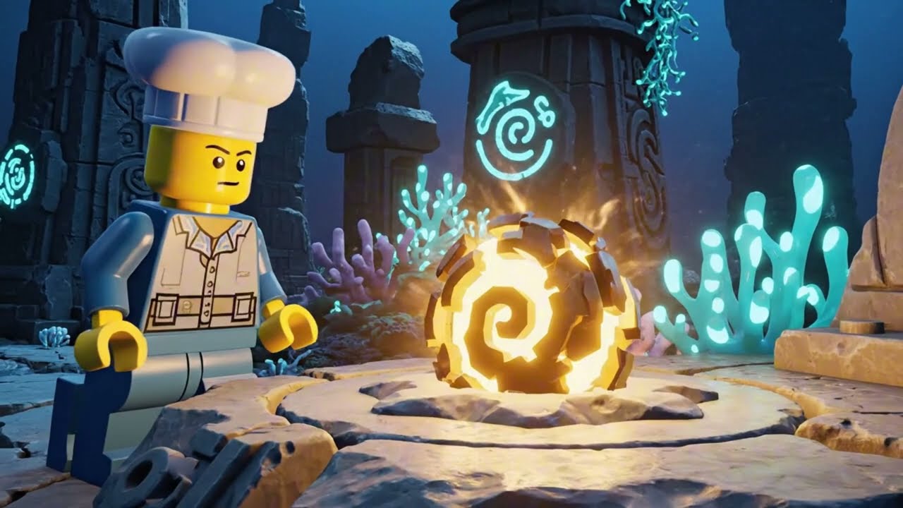 LEGO ELDER SEA GOD 🌊 Final Boss Battle • Epic LEGO Animation