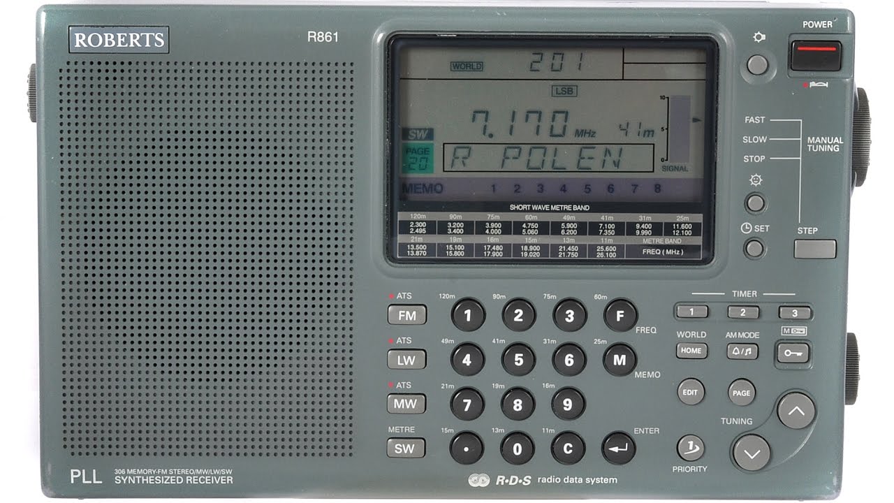 Roberts R861 worldband receiver repair part 1: Initial look and fault finding process