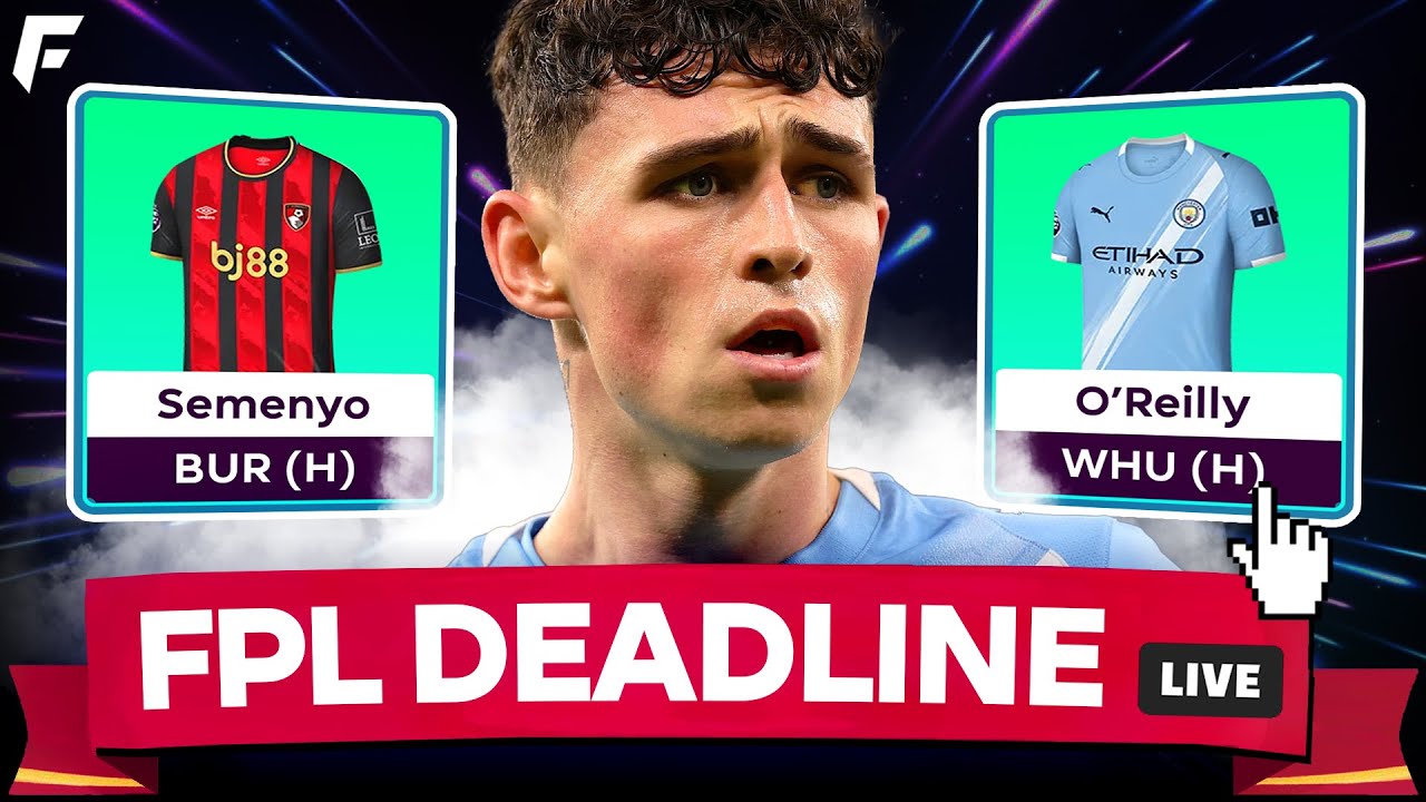 17K RANK! 🌍 FPL GW17 DEADLINE LIVE STREAM 🚨 TEAM LEAKS! 💥