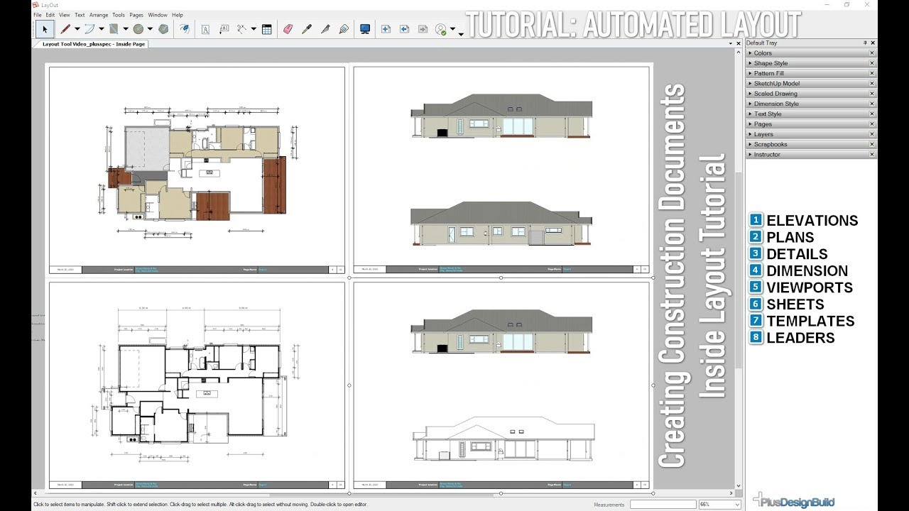 PlusDesignBuild Layout Tool Tutorial