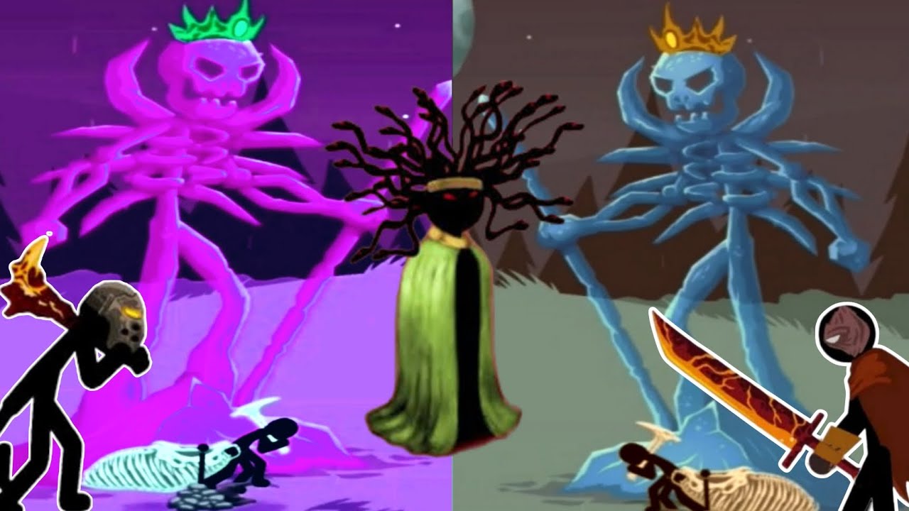 Stick War Ultimate Battle: Ice King vs gigant king wars . 👑