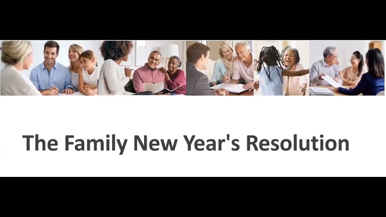 The Family New Year's Resolutions