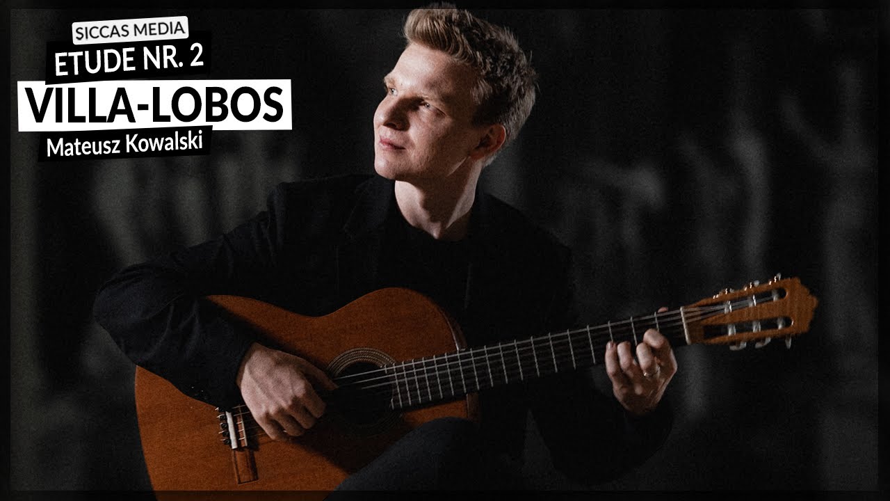 Mateusz Kowalski plays Etude Nr. 2 by Heitor Villa-Lobos | Siccas Media