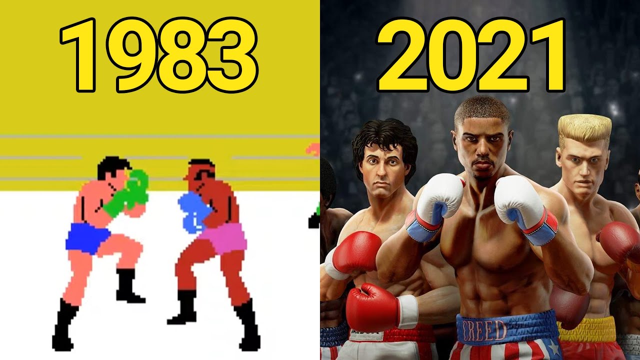 Evolution of Rocky/Creed Games (1983-2021)