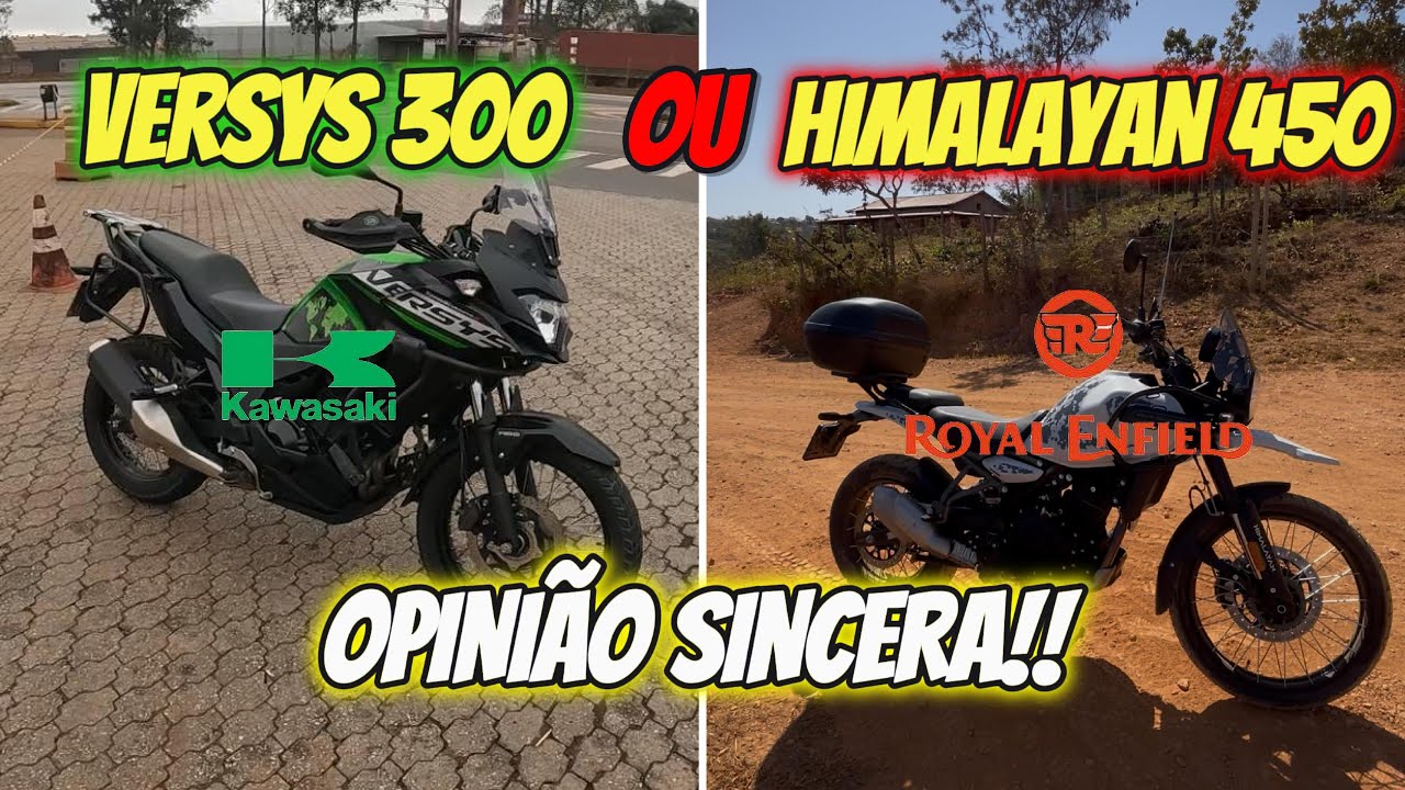 VERSYS OU HIMALAYAN - QUAL A MELHOR ESCOLHA?? OPINIÃO SINCERA.