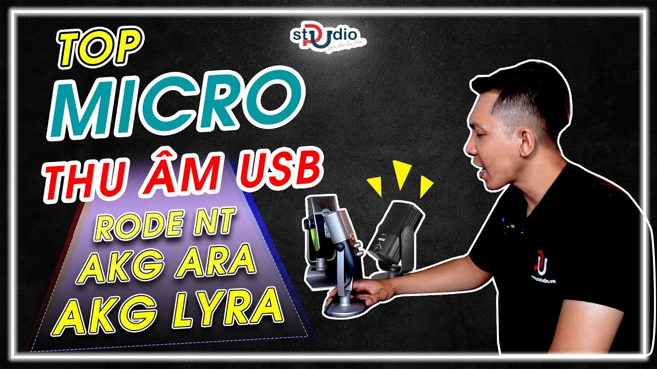 ✅Top 03 MICRO THU ÂM USB cho PODCAST, THU ÂM, LIVESTREAM chất lượng tốt nhất 2022 | Pustudio.vn
