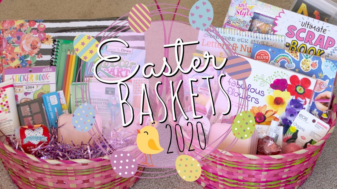 WHAT I GOT MY KIDS FOR EASTER 2020 | WATCH ME FILL THEIR BASKETS | GIRL & TEEN EASTER BASKET IDEAS |