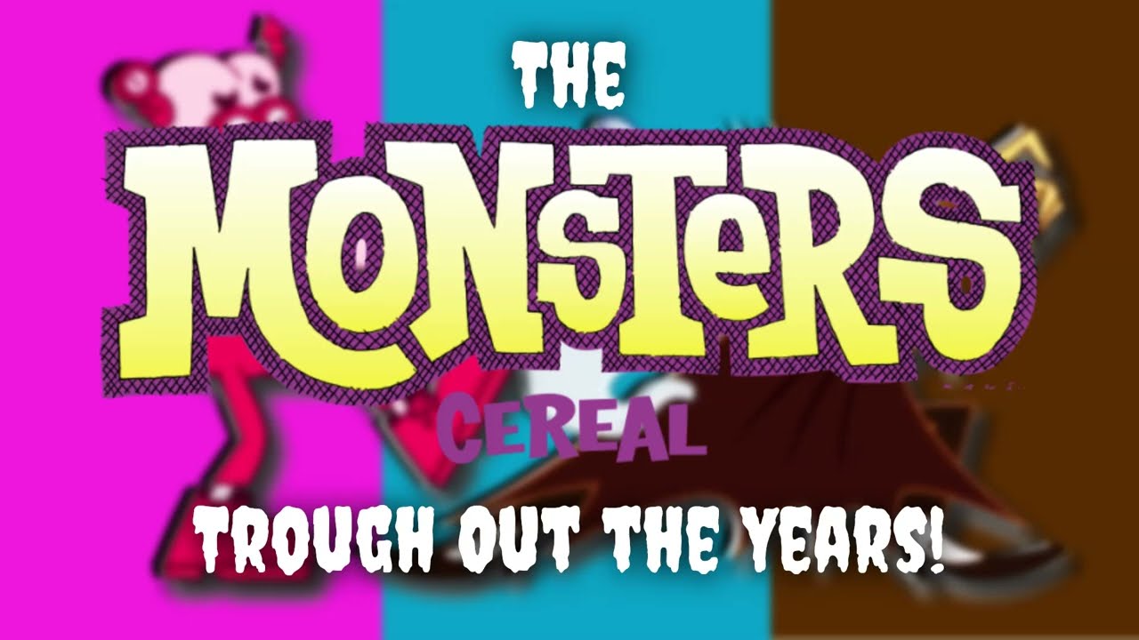 The Monster Cereal Commercials Trough Out the Years! [2024 UPDATE]