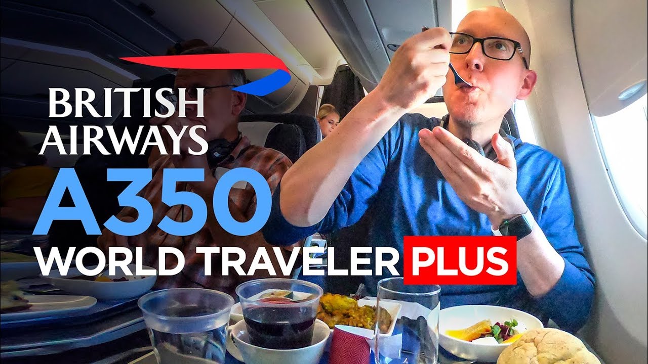 Обзор премиум-эконом-класса British Airways A350 (LHR-DXB)