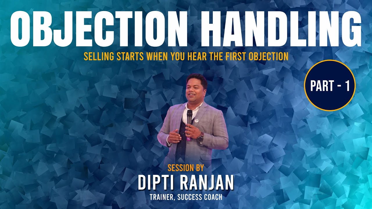 Objection Handling Part-1 | By Mr. Dipti Ranjan (Trainer, Motivator) | Team Eagles | Enagic | Kangen