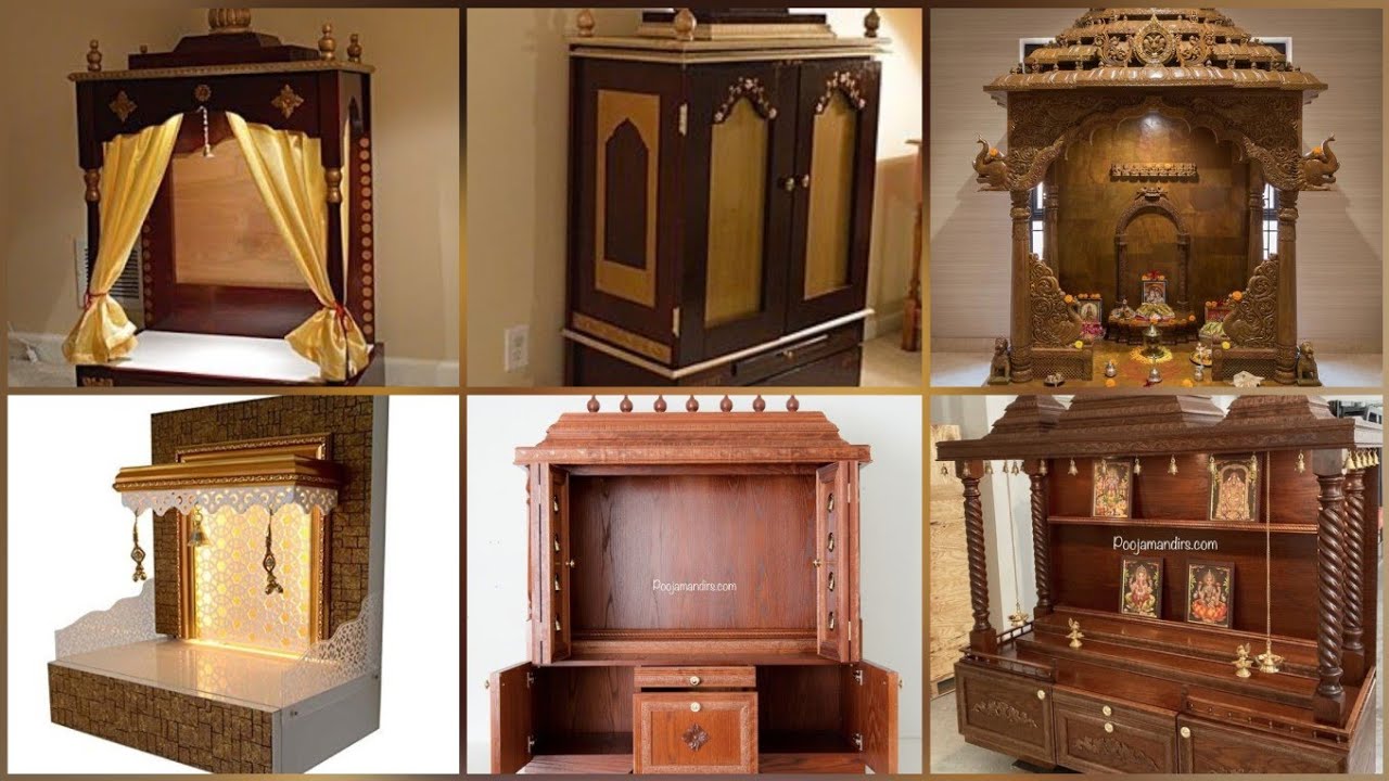 Small Wooden Mandir Design for Home | Small Wooden Temple Design | Wooden Mandir Designs for Office