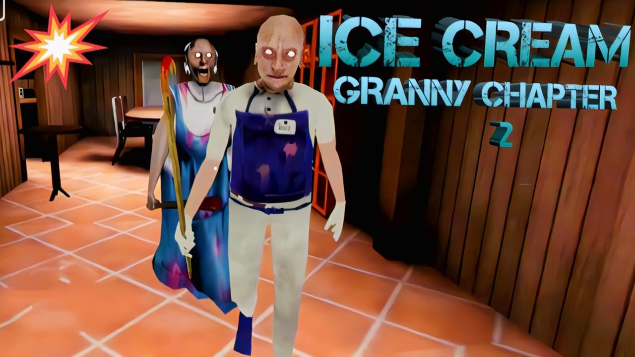 ICE CREAM GRANNY ROD ESCAPE || GRANNY CHAPTER 2