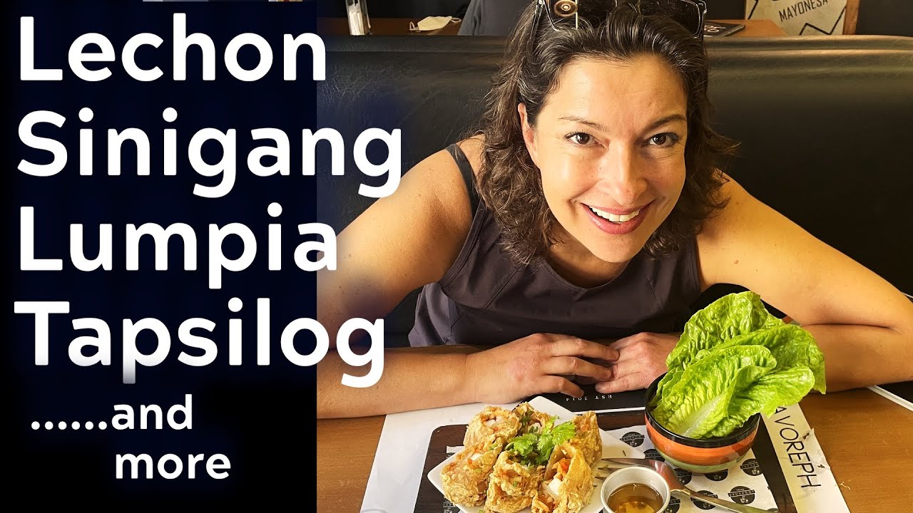 CLASSIC FILIPINO DISHES: Trying the tastiest dishes like crispy pata, tapsilog and lechon