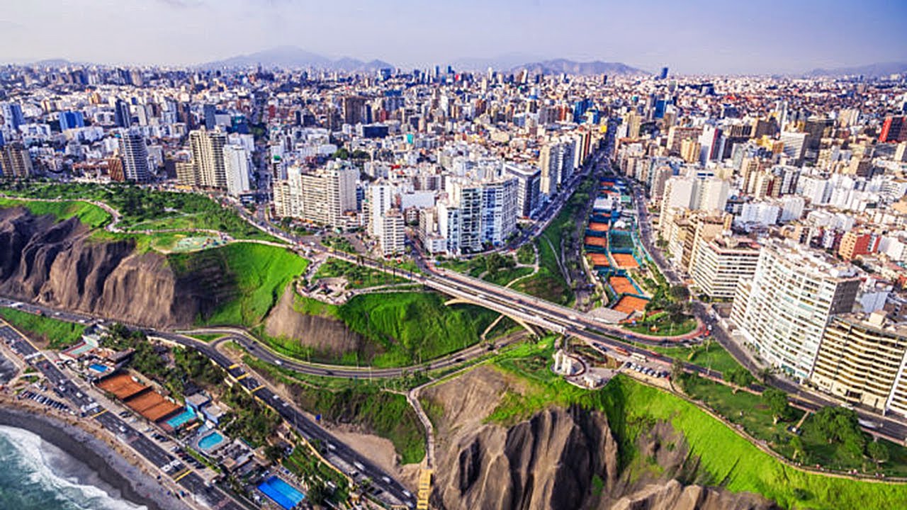 Lima desde el cielo 4K drone