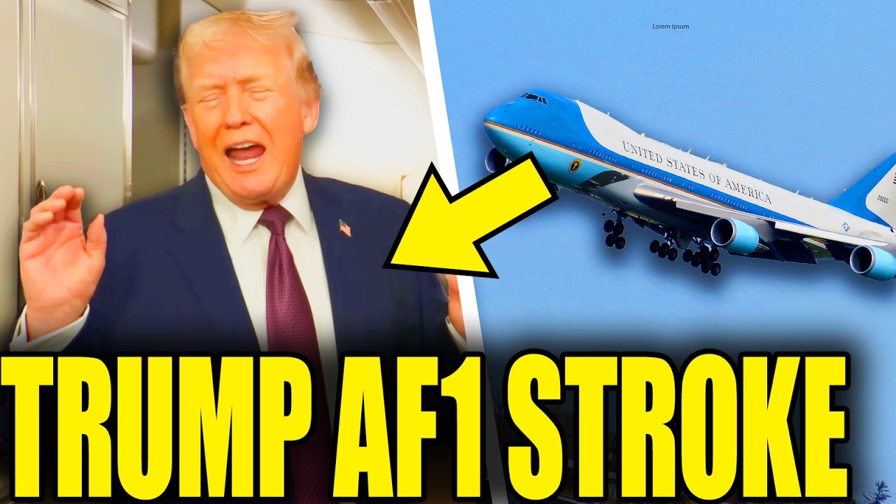 OMG! Trump STROKE COMES OUT … Air Force One VIDEO EXPOSED!