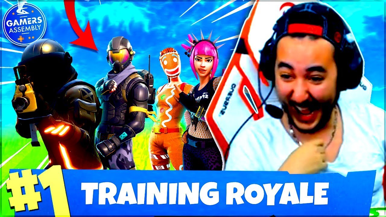 TOP1 TRAINING GAMERS ASSEMBLY ! (ft. Mickalow CarbonRH Akytio)  ► FORTNITE
