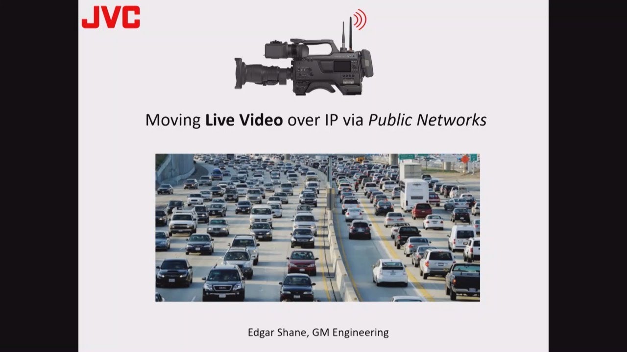 DT103B. Moving Live Video Over IP via Public Networks