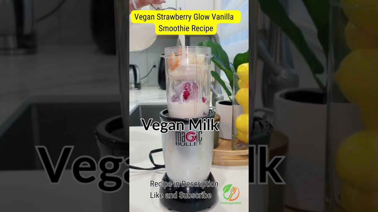 Vegan Strawberry Wonder Smoothie Recipe