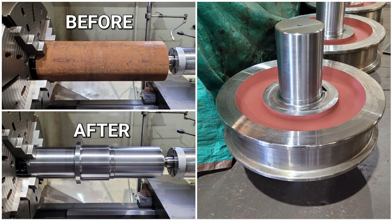 Idler Axle | CNC Lathe Machining | KENNAMETAL FIX8