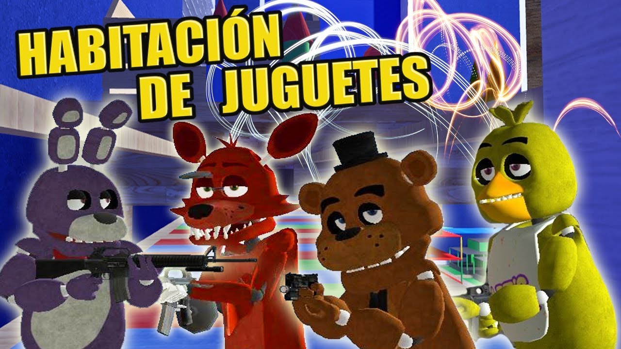LA PATRULLA ANIMATRÓNICA DE FNAF EN LA HABITACIÓN DE LOS JUGUETES ⭐️ iTownGamePlay