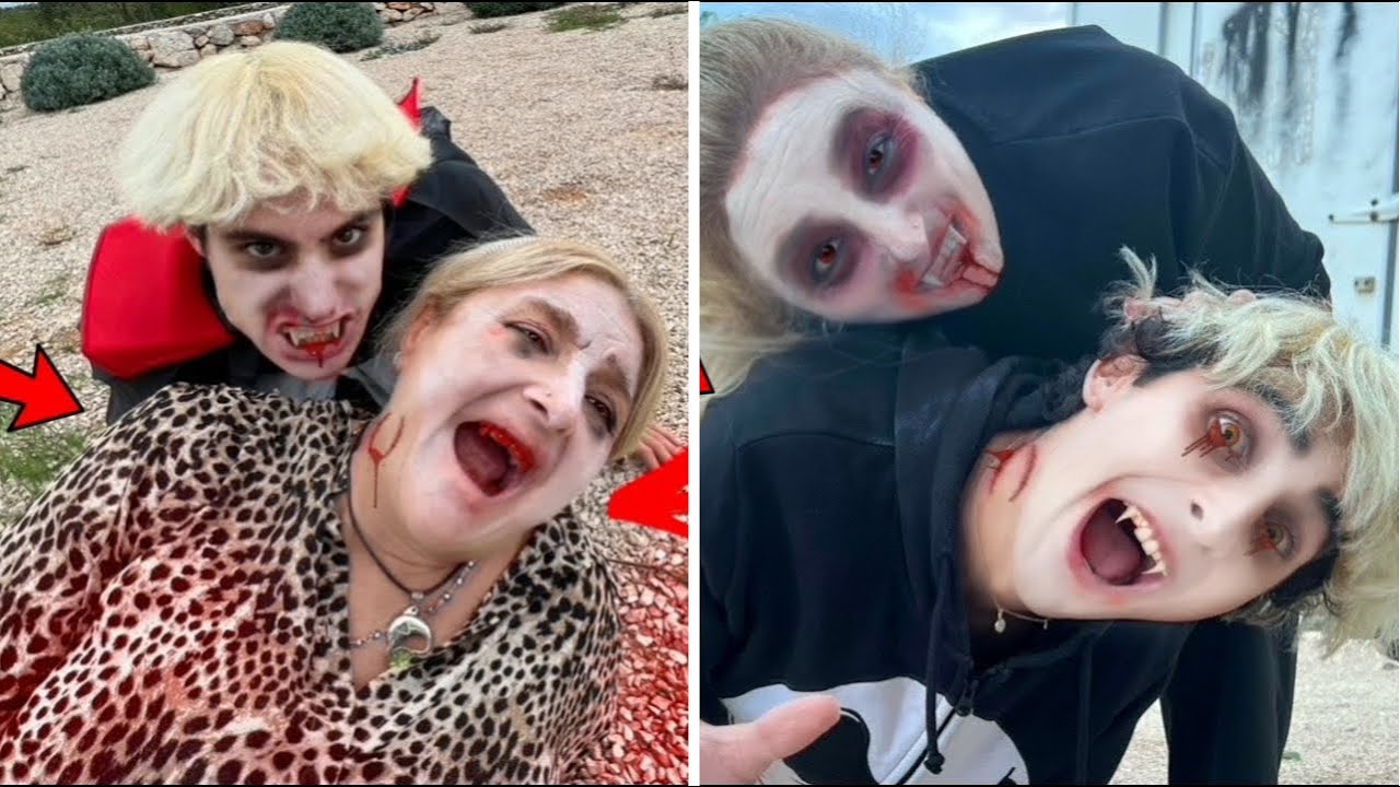 3 STORIE DI ANTO E VINCI VAMPIRI!!! MORDIAMO LA MAMMA DI VINCI…😱