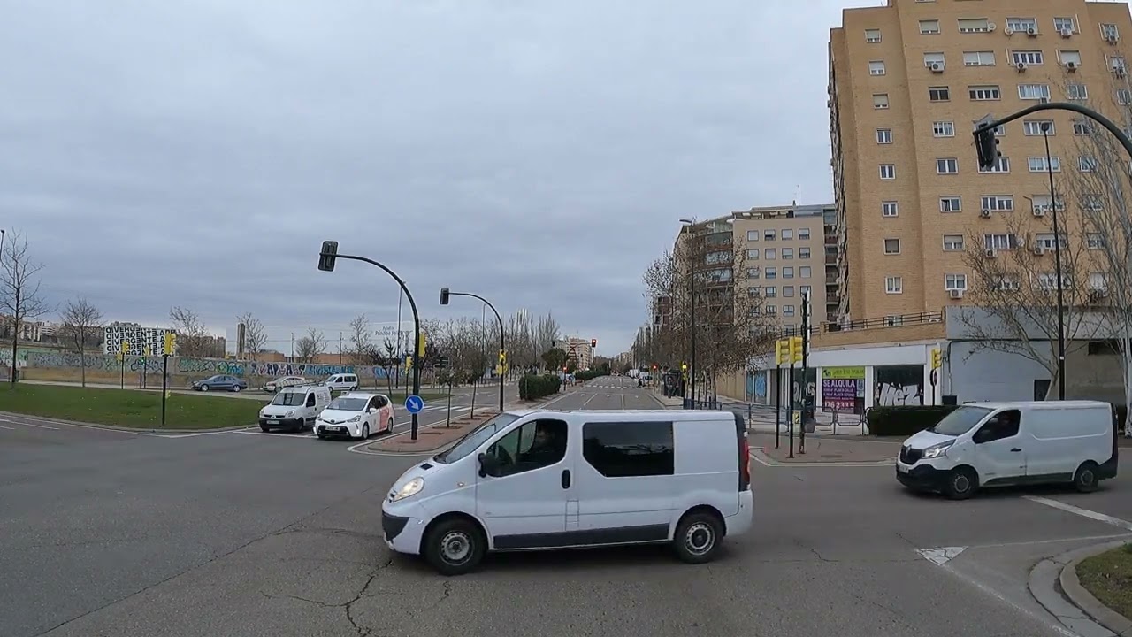 España. Zaragoza - Alfamén - Lleida. A2, A23. 05-06.03.2025. Truck Driving.