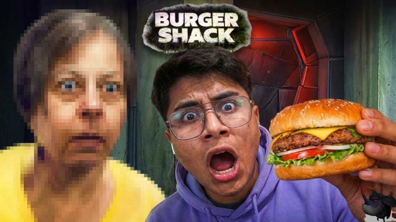 I Was Selling Burgers at the Burger Shack 🍔 | Psycho Killer Daadi Is Hunting Me 😱