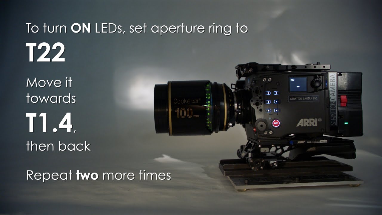 HOW TO: Cooke 5/i Lighting Control