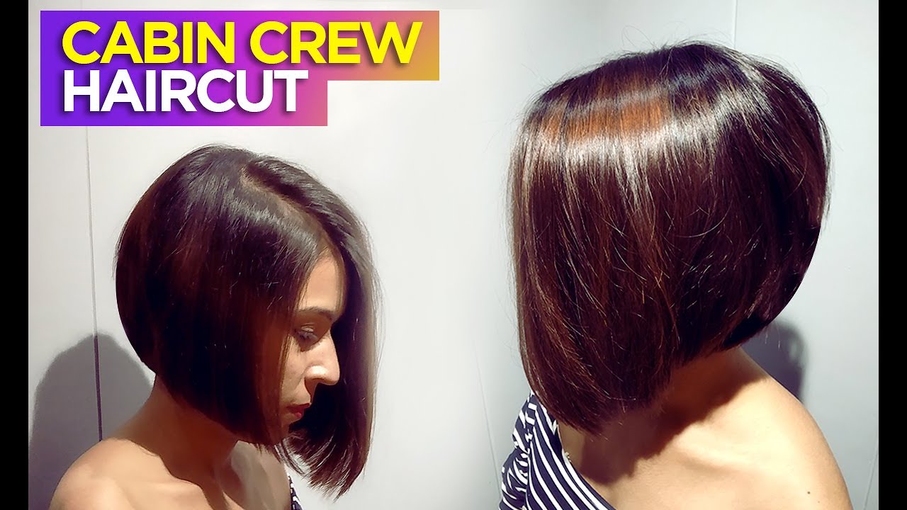 Short Bob Haircut for the aspiring cabin crew | Fashion with forum - Beauty & makeup studio