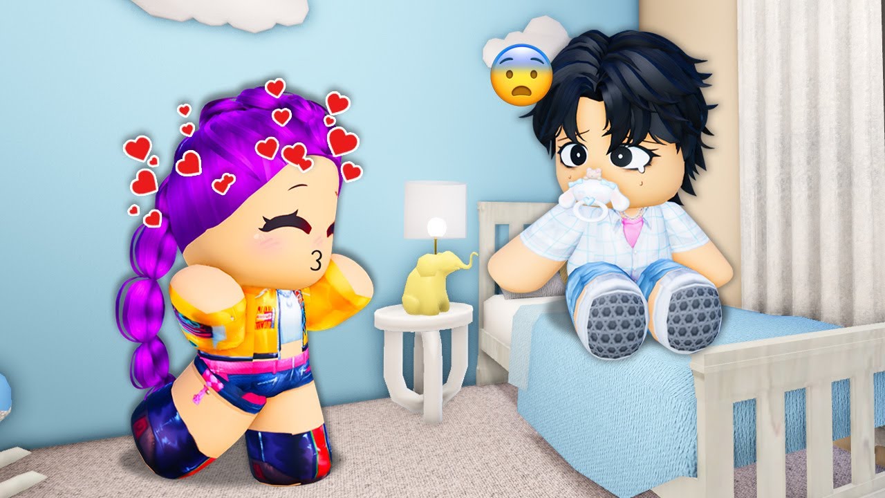 OUR BABY IS BEING CHASED BY BABY RUMI in Roblox! (Kpop Demon Hunters)