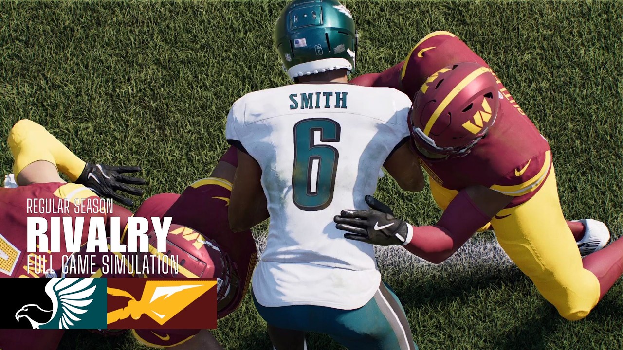 Eagles vs. Commanders | 2026 Rivalry Game | Madden NFL 26 Simulation