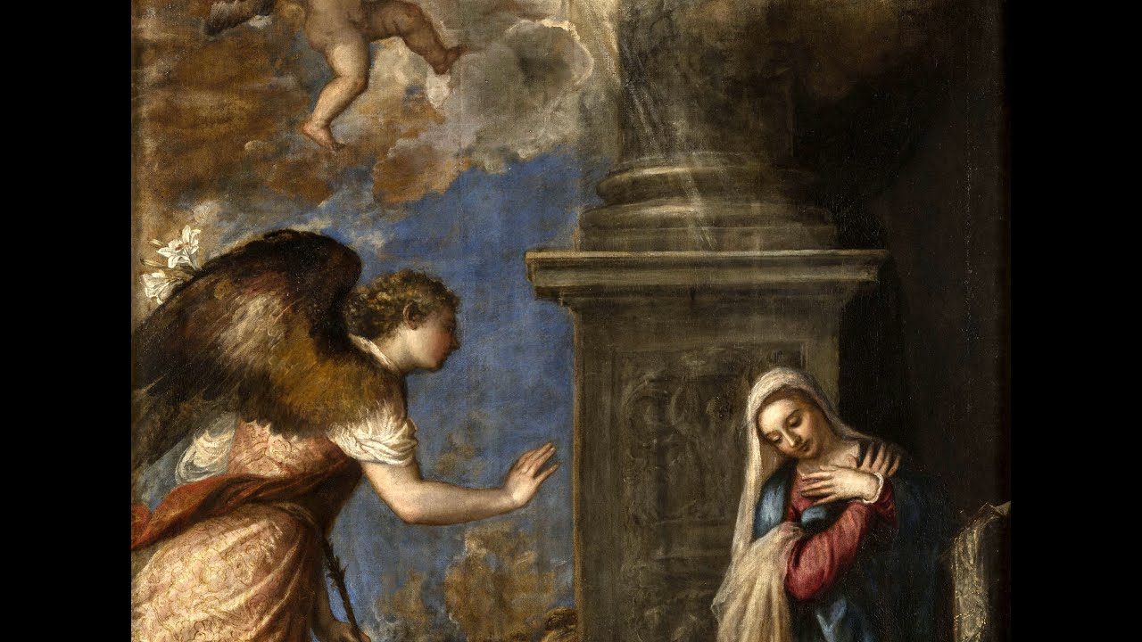 L’Annunciazione di Tiziano Vecellio