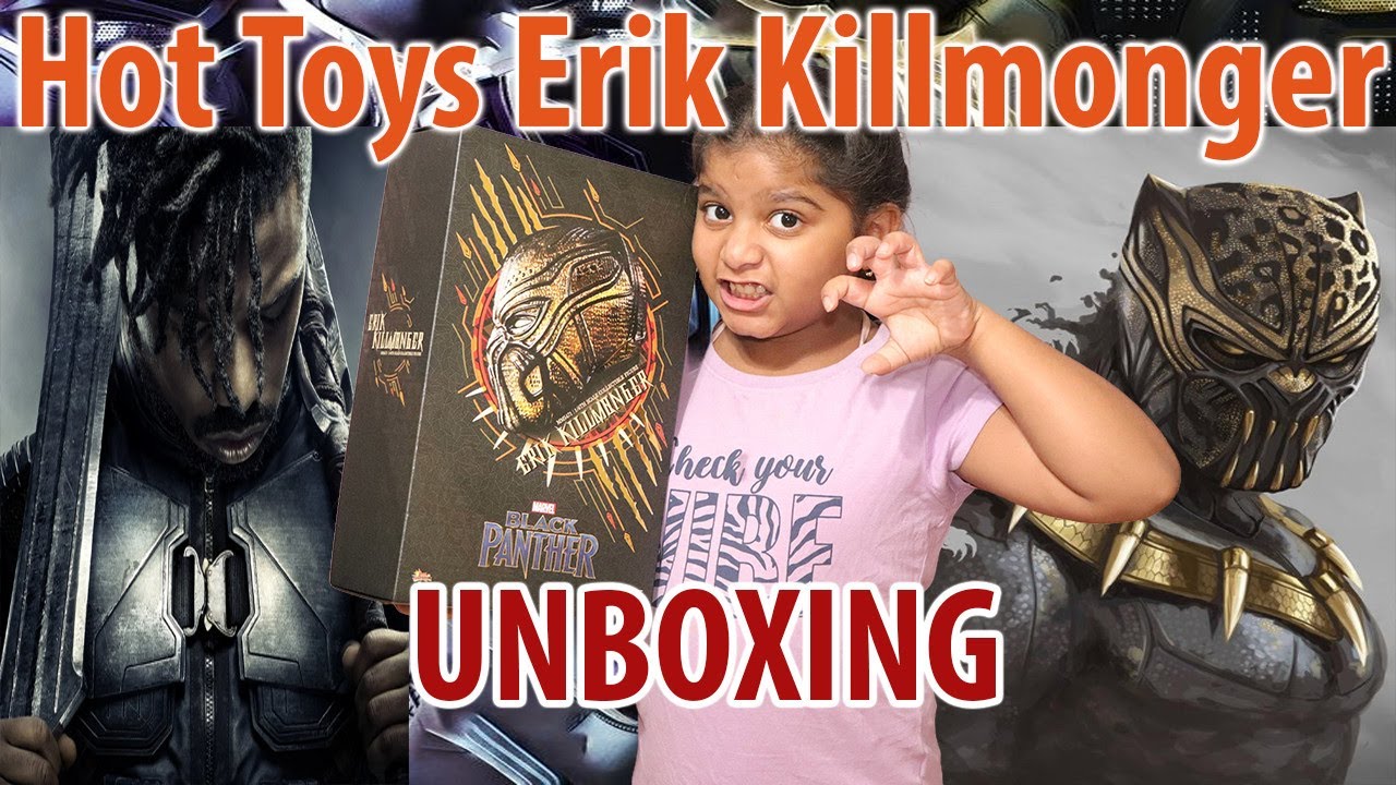 🐾Unboxing Hot Toys Erik Killmonger – The Golden Jaguar Strikes!