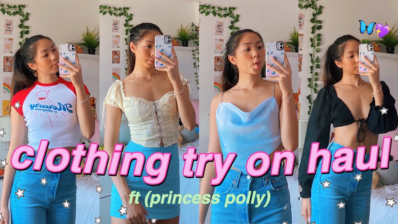 FALL CLOTHING TRY ON HAUL ft (princess polly)