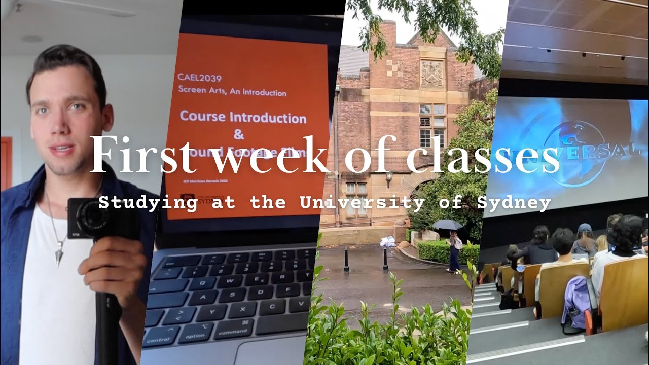 First week of classes - Studying at the University of Sydney (Australia Vlog #4)