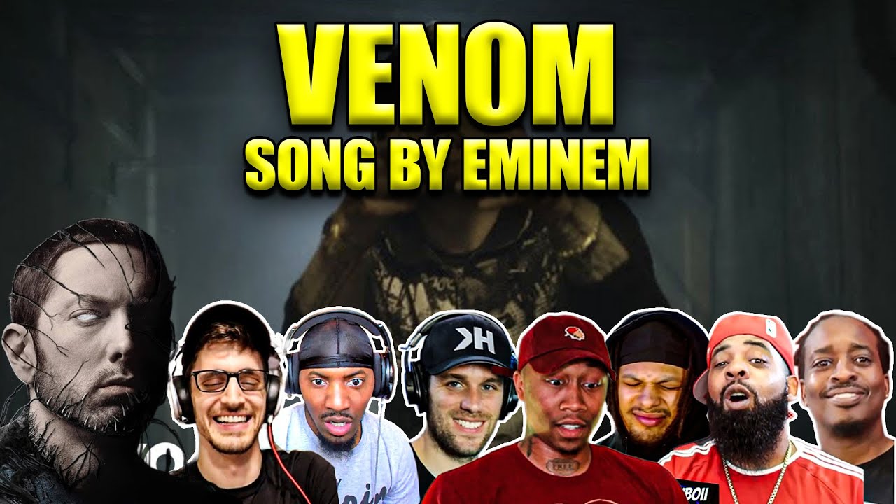 Reactors React to Eminem's Venom | PURE CHAOS | EPIC REACTION COMPILATION