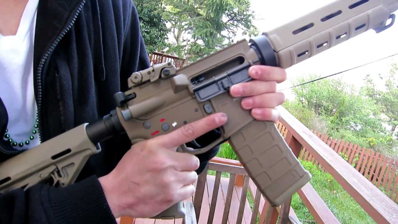 G&P Magpul Gas Blowback M4 Airsoft (Test Fire/Review)
