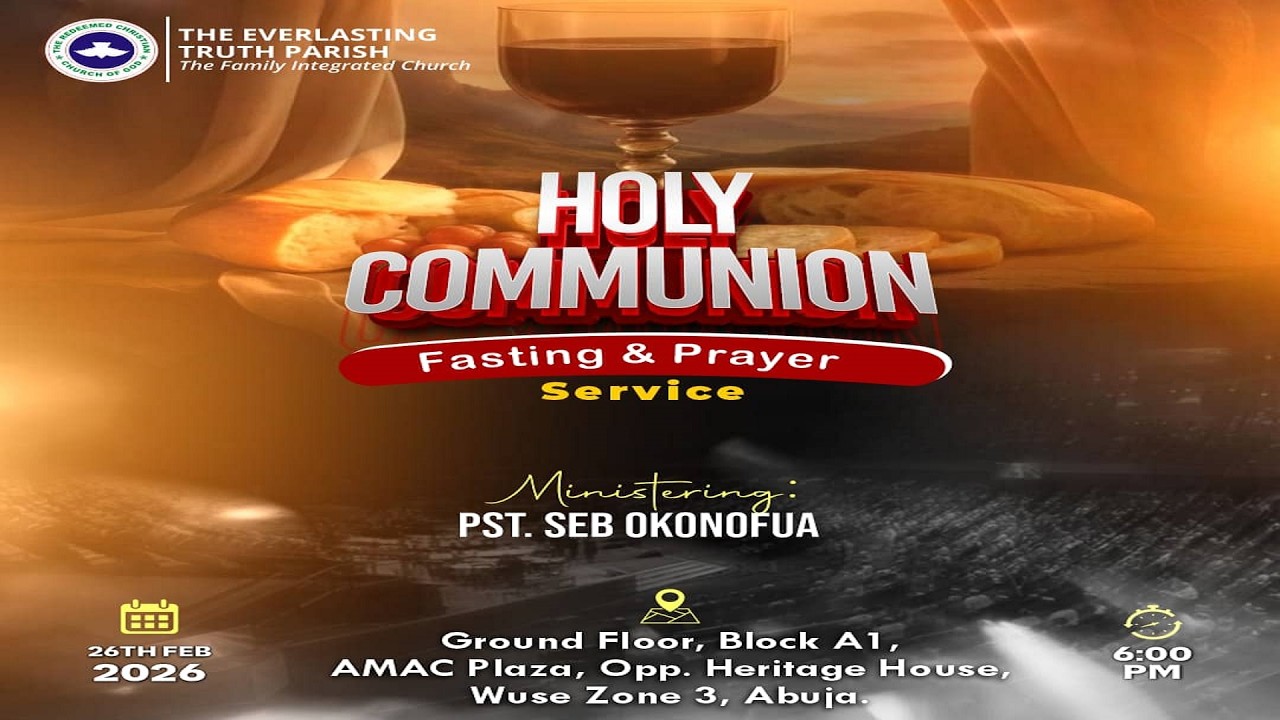 Holy Communion Service | 26th February, 2026