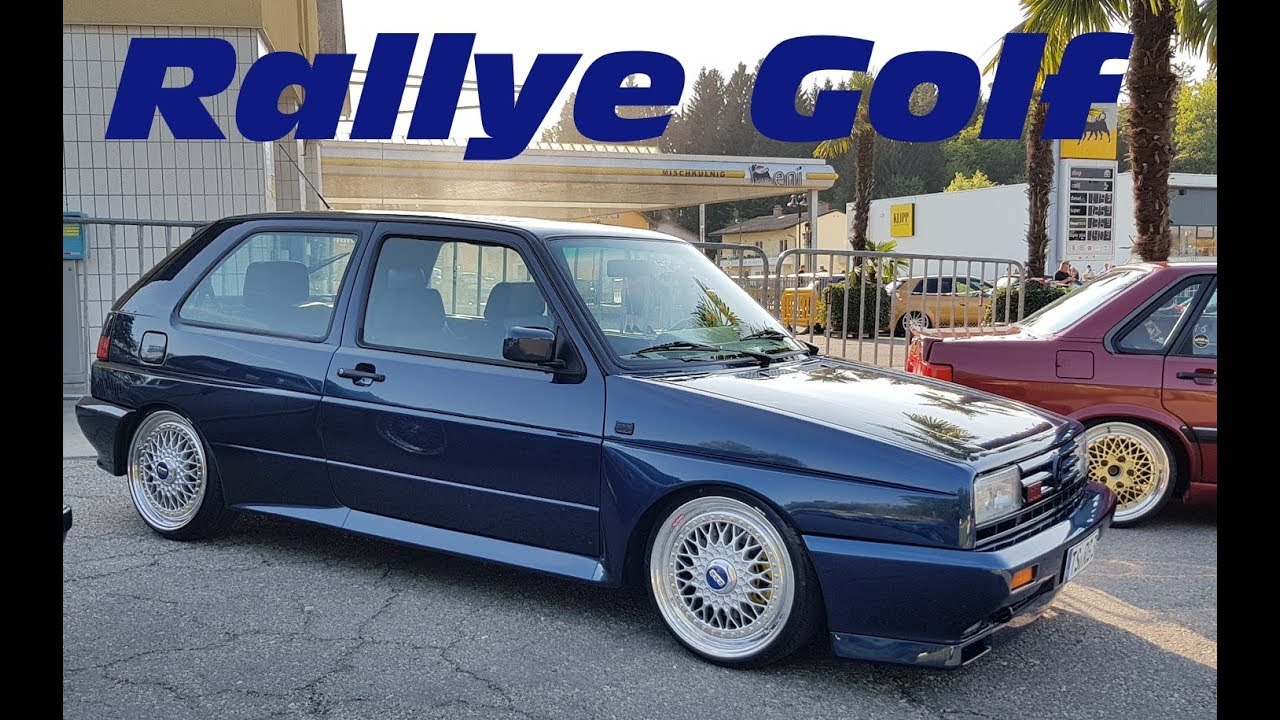 AMAZING VW Golf II Rallye G60--WÖRTHERSEE TOUR 2018 GTI treffen