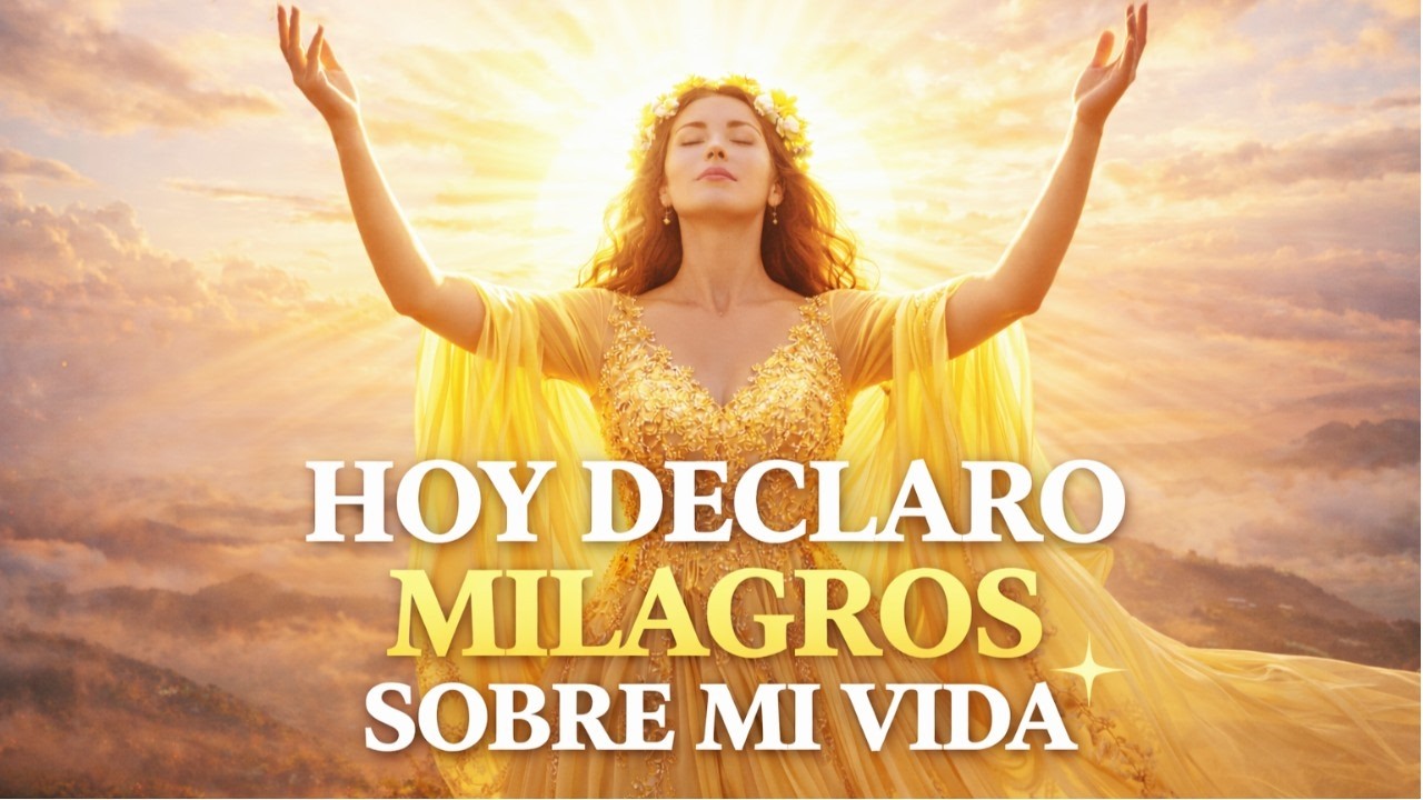 Hoy Declaro Milagros 🙏✨ Oración Poderosa al Amanecer | Música Cristiana de Fe y Bendición