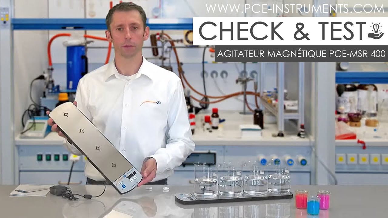 Agitateur magn&eacute;tique avec induction PCE-MSR 400 de #PCEInstruments