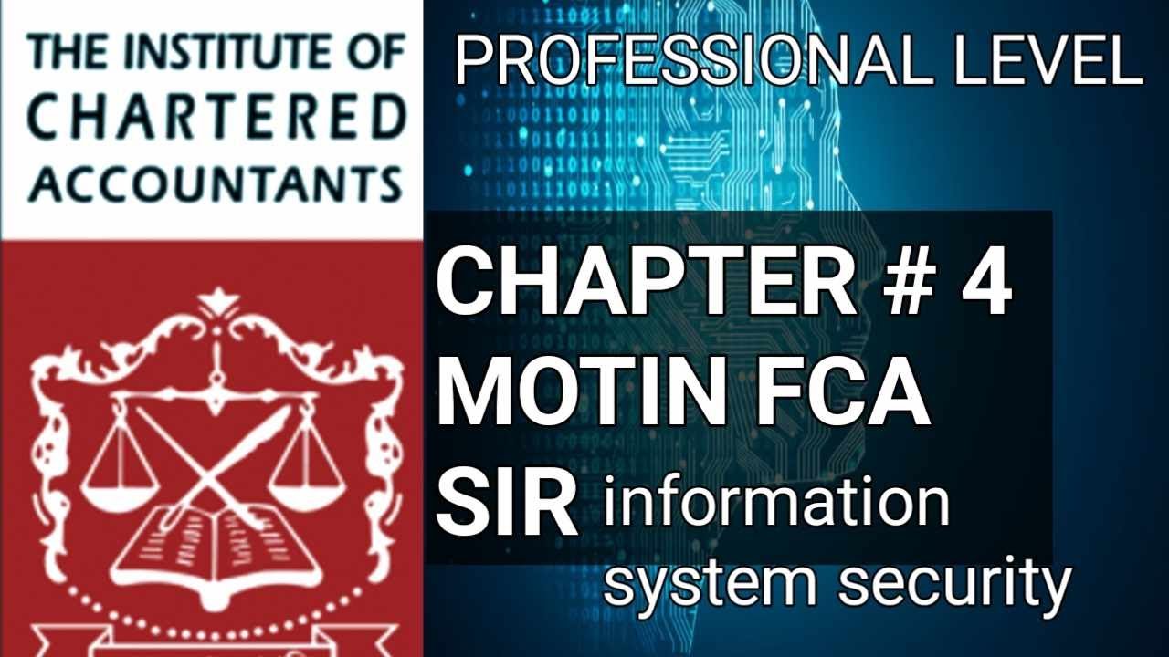 Professional level chapter 4 information system audit IT governance Motin sir class .