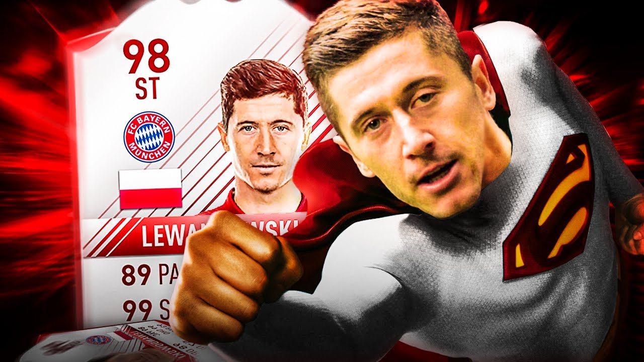 NAJLEPSZA POLSKA KARTA W HISTORII FIFY! TOTS 98 LEWANDOWSKI