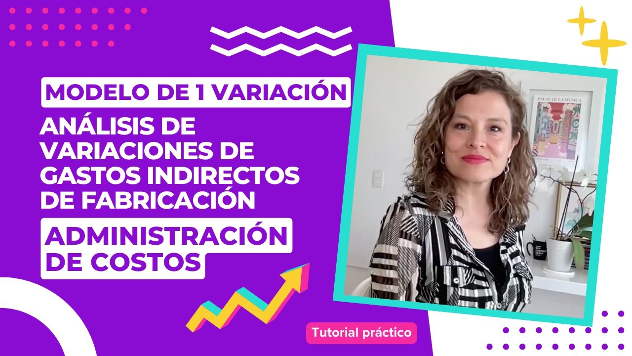 Análisis de variaciones / gastos indirectos de fabricación: modelo de 1 variación (parte 1)