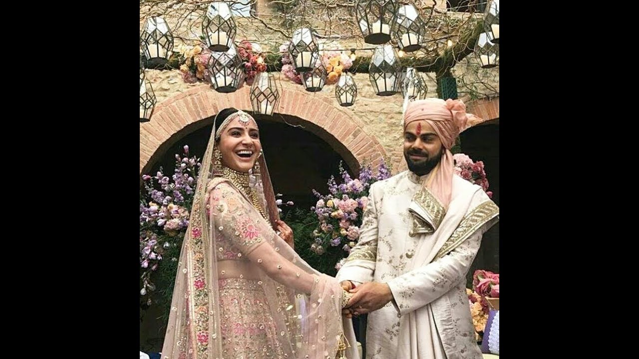 virat kohli anushka  sharma varmala latest wedding video Ujala TV